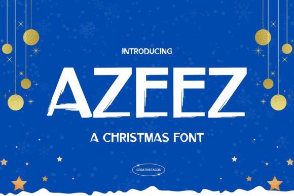 Azeez Font: Elevating Campaign Visuals with Texture