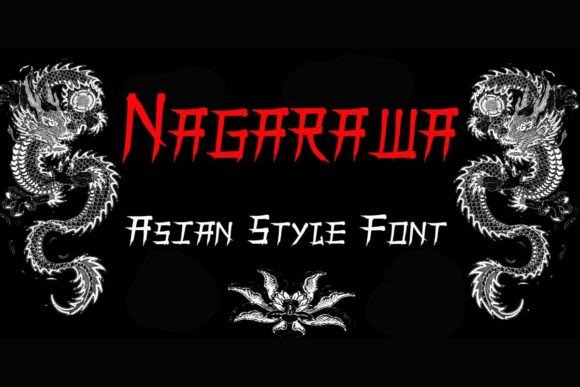 Bringing Asian Charm to Craft Designs with the Nagarawa Typeface