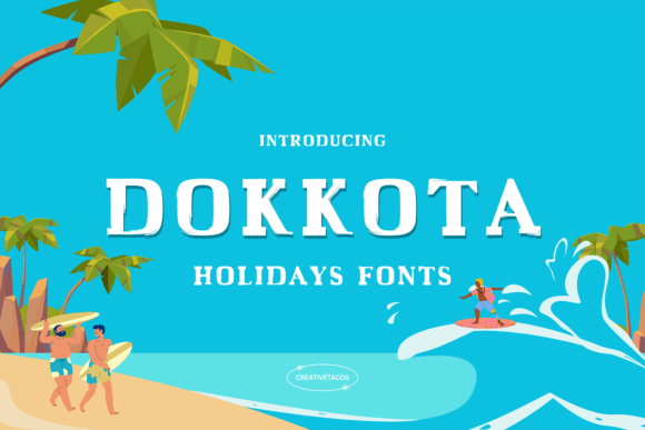 Dokkota: A Playful Display Font for Modern Web Design
