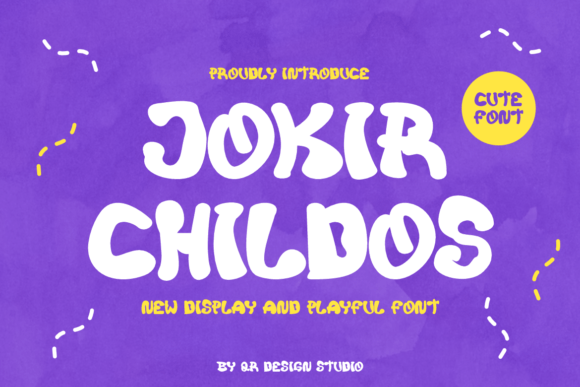 Jokir Childos Font: Playful Display Typography for Web