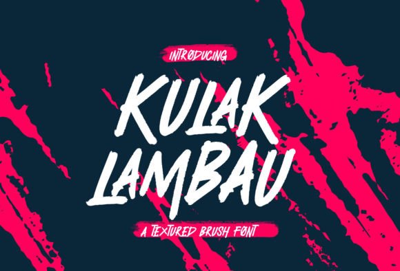 Kulak Lambau Font: A Playful Typeface for Branding That Stands Out
