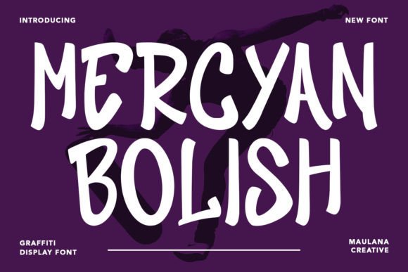 Mercyan Bolish Font: Casual Branding for Small Business