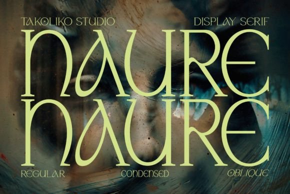 Naure: A Vintage Serif Font That Elevates Small Business Branding