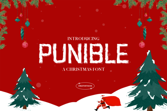 Punible Font: Elevate Seasonal Business Branding