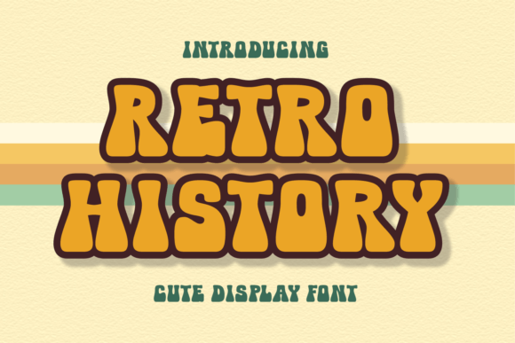Retro History Font: Bold Branding for Small Business