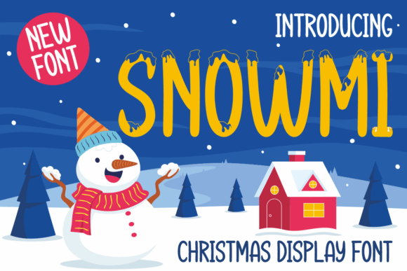 Snowmi: A Festive Font for Creating Christmas Cheer in Editorial Design