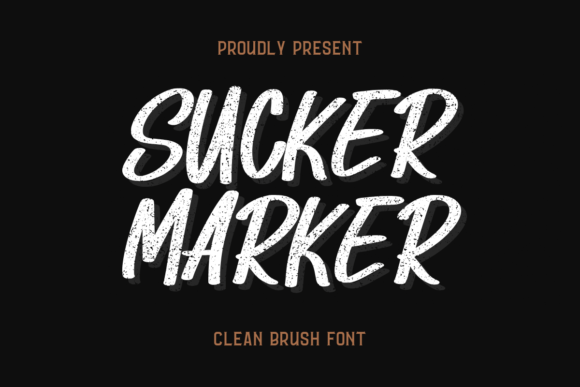 Sucker Marker: Elevating Editorial Design with a Bold Display Font