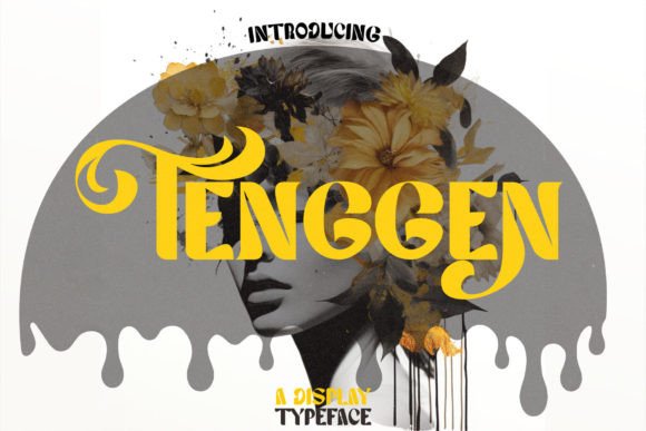 Tenggen Font: A Bold Display Typeface for Branding
