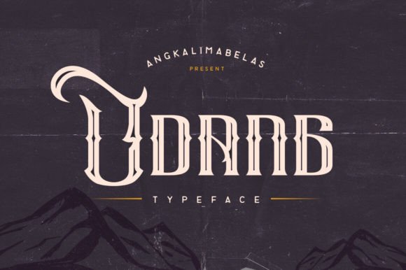 Udang: A Handwritten Typeface That Brings Modern Style to Branding Projects