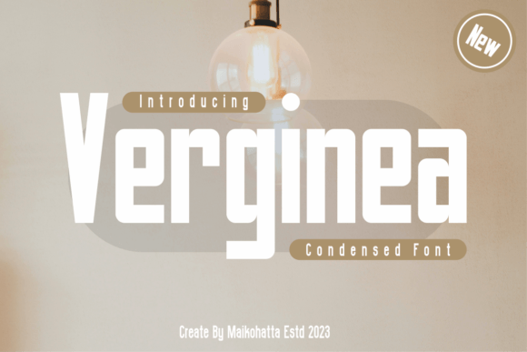 Verginea Font Review: A Condensed Display Typeface for Web Layouts